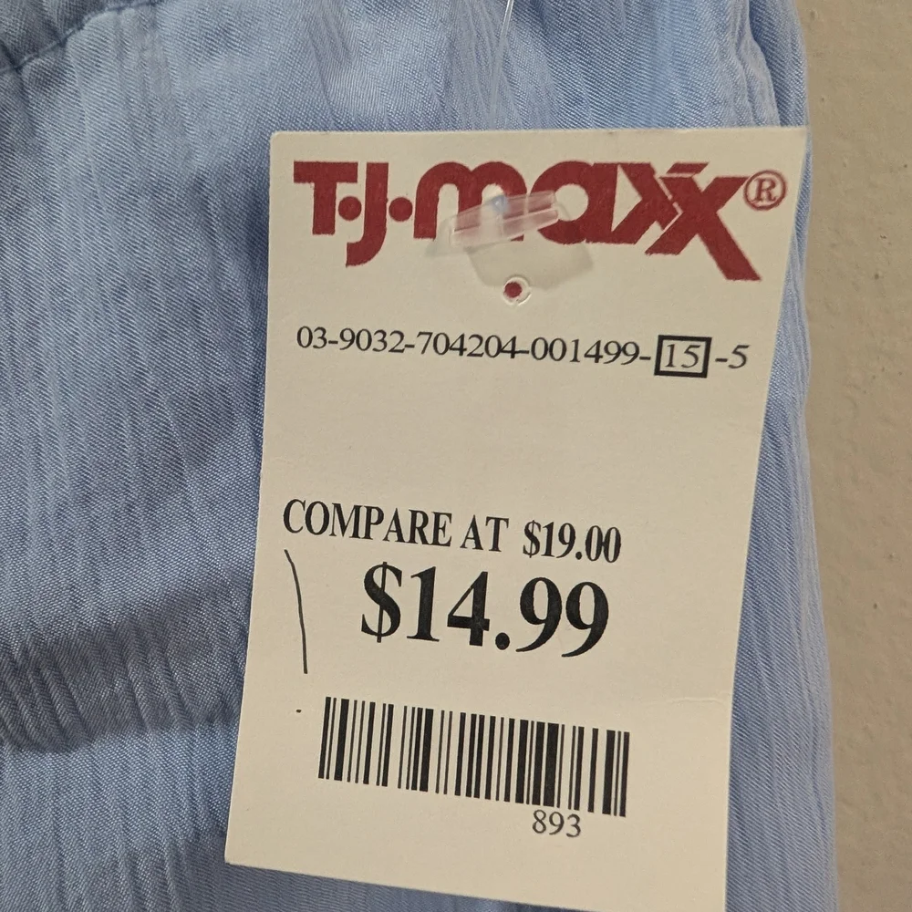 Zara Sky Blue Dress Trousers